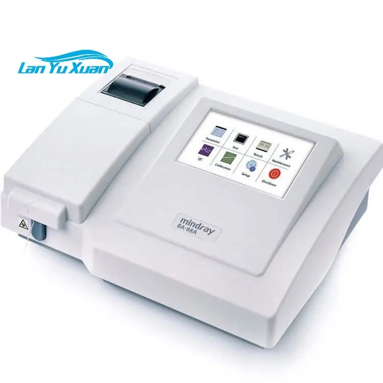 

Mindray BA 88A Auto Chemistry Analyzer Open System Portable Medical Semi Automatic Biochemical Analyzer