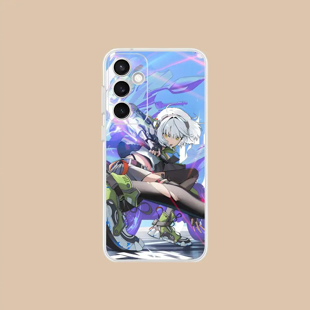 Чехол Zenless Zone Zero Anby Demara для Samsung Galaxy S25 S24 S23 S22 S21 Plus FE Ultra, прозрачный, цветной, красивый (art.: 3920d8566f3b4) - 3920d8566f3b4