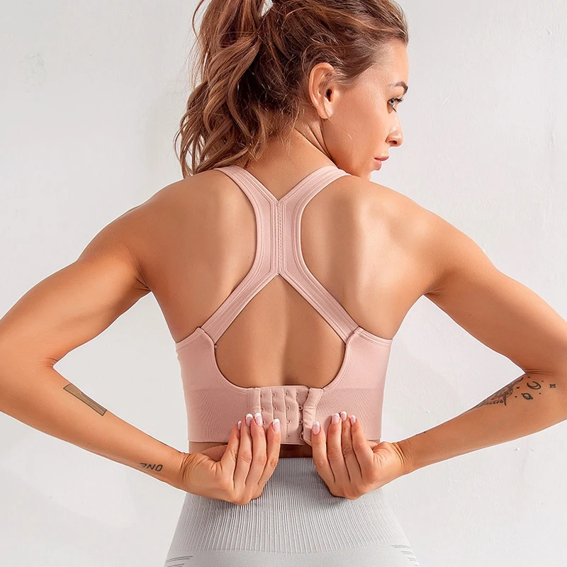 

M-XL Plus Size Hot sports Bra Yoga Daily New Quick-drying Fabric Shockproof Running Fitness Bralette Wireless 010b