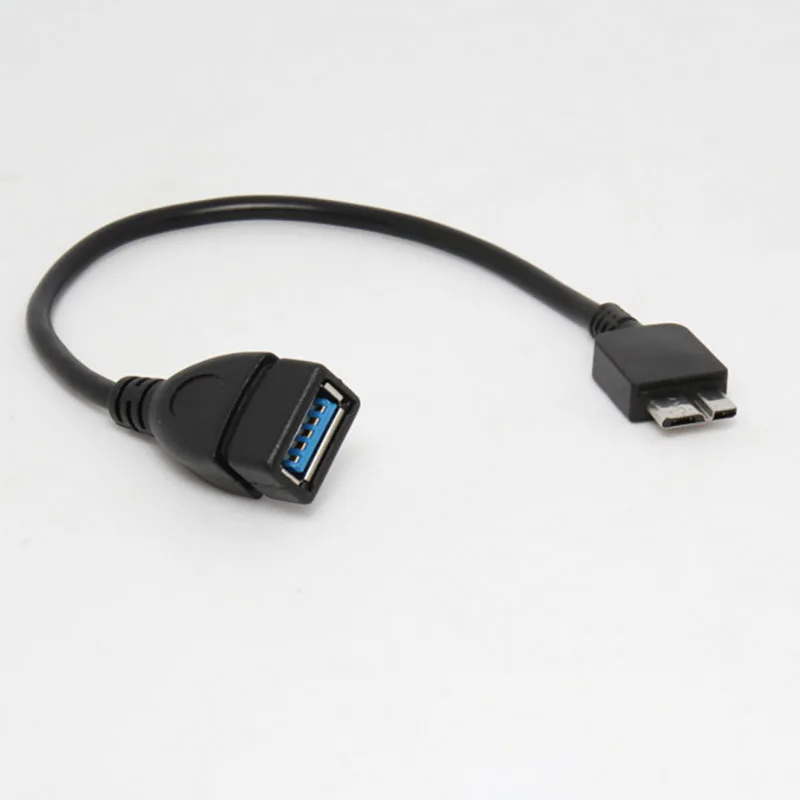 Фото Подходит для кабеля Micro USB 3.0 OTG, подключенного к USB-флеш-накопителя, жесткого диска, соединительного кабеля S5, кабеля для передачи данных Sam-Sung Note3OTG №3