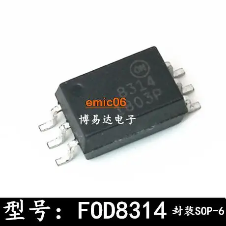 10 шт., Оригинальные запасные части FOD8314TR2 FOD8314 SOP-6