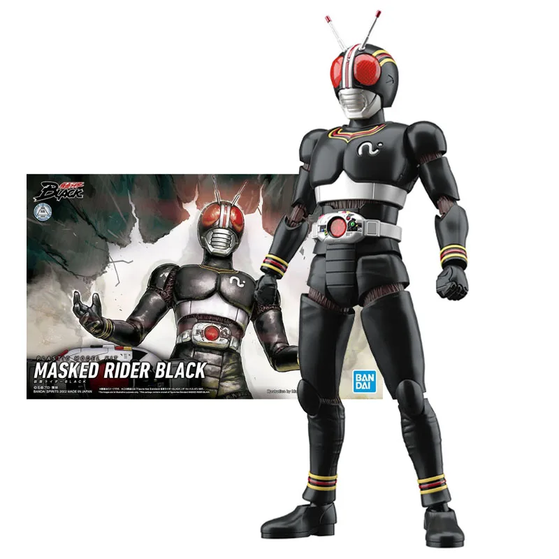 

Bandai Подлинная модель Kamen Rider, Набор фигурок-rise Standard Kamen Rider, черная Коллекционная модель, аниме экшн-фигурки, игрушки для детей