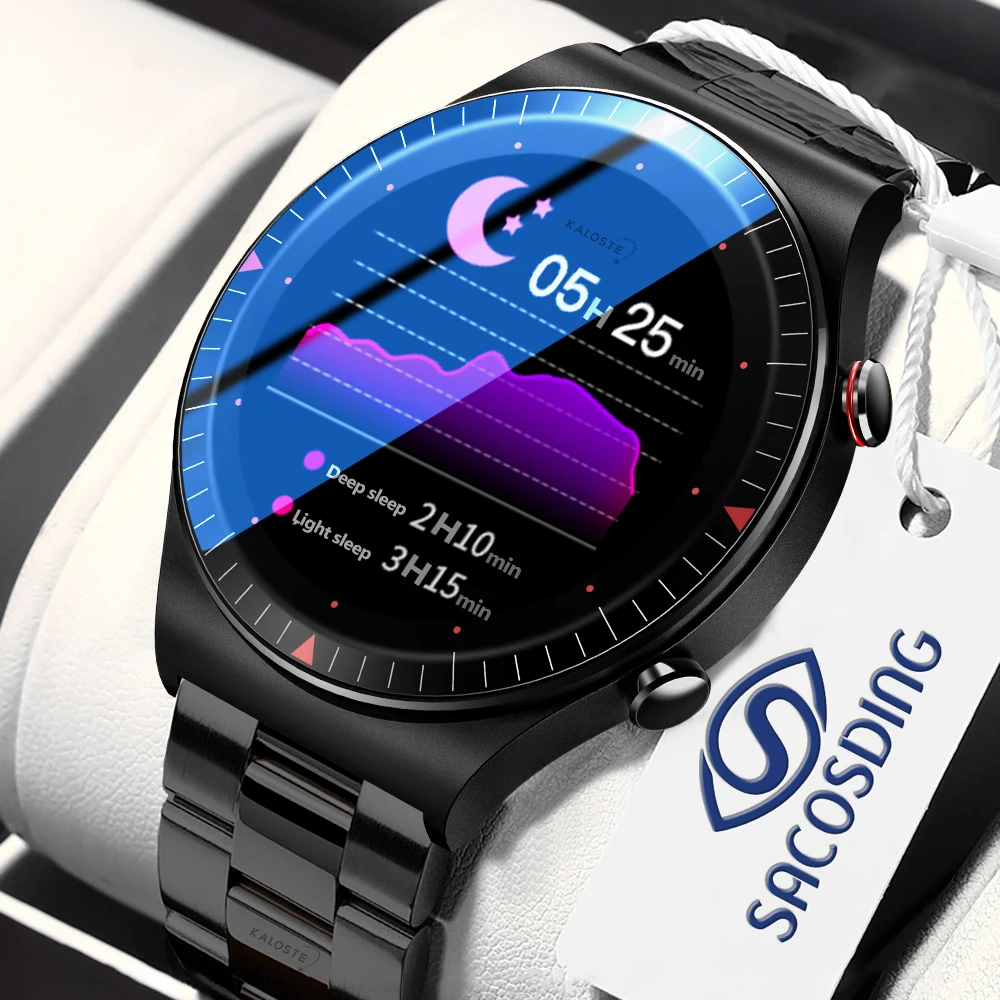 

2022 New Mens Smart Watch Bluetooth Call Sport Fitness Heart Rate Local Music Recording Smartwatch For Android IOS TWS Earphone