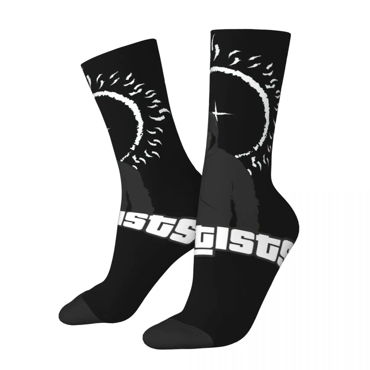 

Носки компрессионные мужские, смешные бесшовные, в стиле GTA, хип-хоп, винтажные, для отвода от tarkoв, FPS, для ролевых игр, ММО