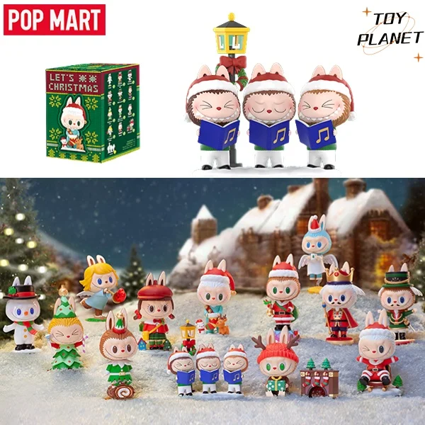 

[TOY PLANET]POP MART LABUBU The Monsters Together Christmas Series Action Figure Cute Toy