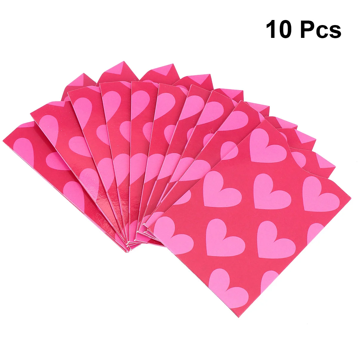 

10pcs Business Holder Antimagnetic Aluminum Heart Pattern Portable Credit Case Wallet for Credit Passport ID