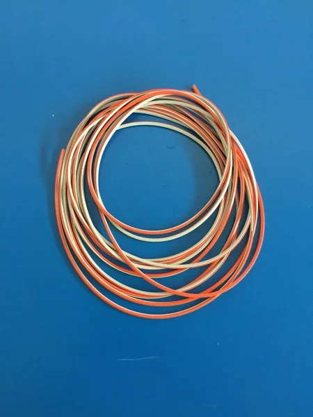 

Electromagnetic shielding material Conductive rubber strip Composite co extruded rubber strip M-type hollow 3.2-3.63-K
