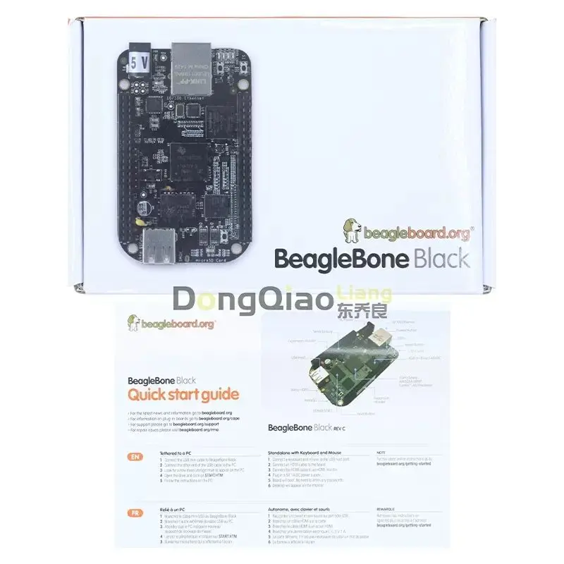 Черная Беспроводная система Octavo OSD3358 AI BB макетная плата BeagleBone