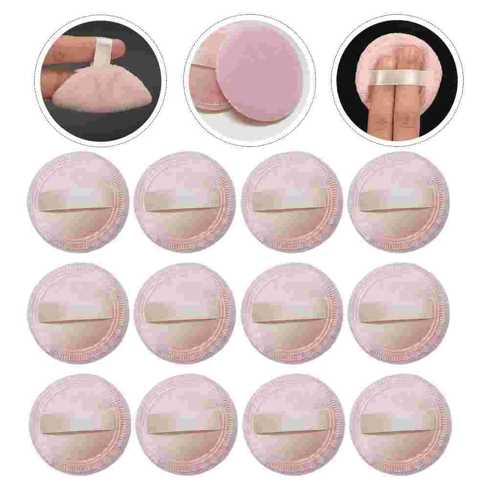 

Puffs Puff Makeup Tool Velourcottonfluffy Loose Supple Simple Facebody Concealer Sponge Blenderpads Sponges Reusable Beauty