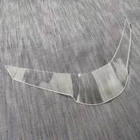 2022 motorcycle for zontes t310 t350 acrylic headlight guard cover protector for zontes zt310 t 310t 310t1 310t2 zt350 t 350t