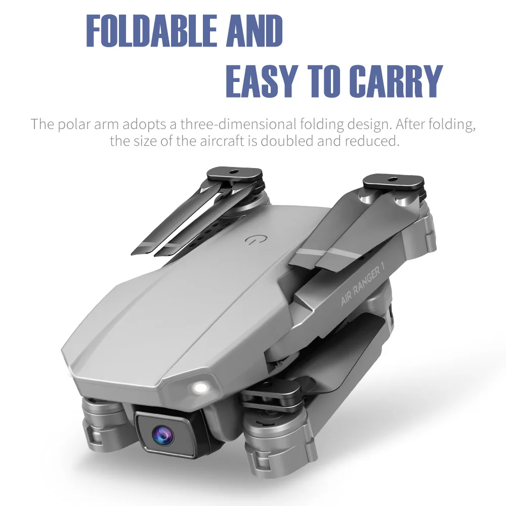 

HJ12 Folding RC UAV with Long Endurance and Fixed Altitude Aerial Photography 4k HD Quadcopter Remote Control Aircraft Toys