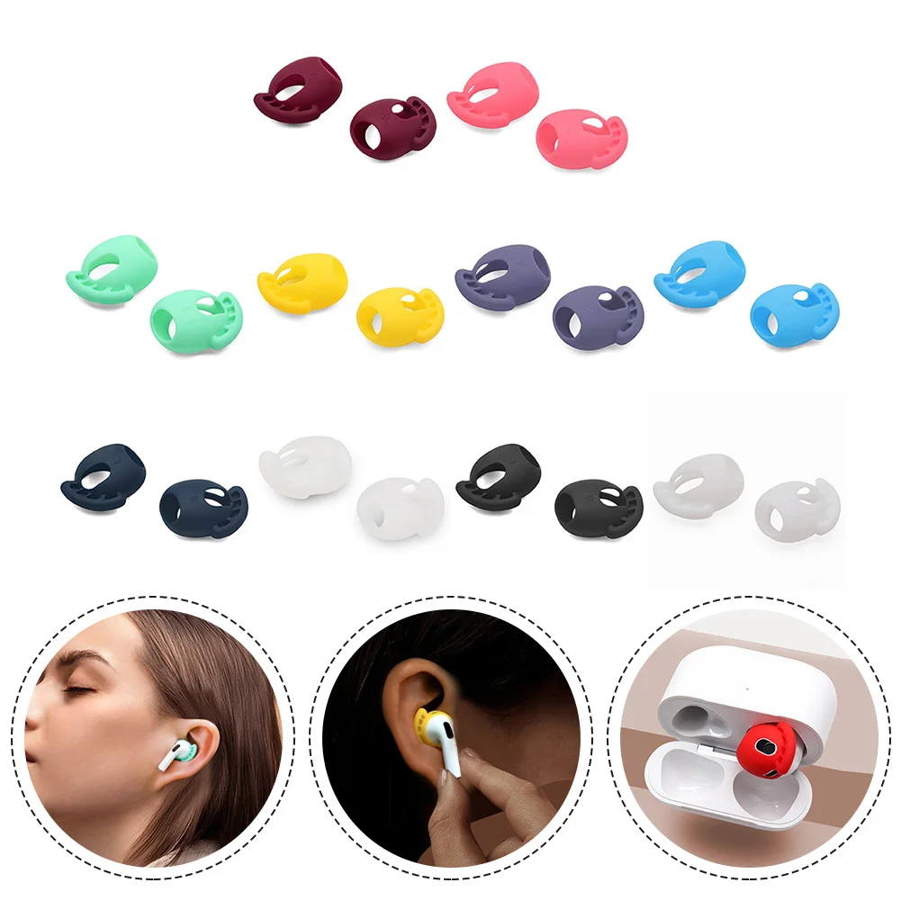 

2x Wireless Bluetooth Earphone Silicone Slip Off Anti-scratching Anti-fouling High Quality Earphone Accessories 11 Colors