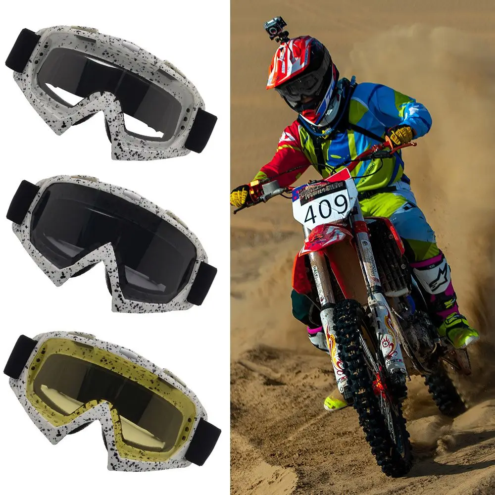 

New Eye Protection Goggles Eyewear Motocross Helmet Motorcycle Goggles Helmet Glasses Riding Goggle Wind-proof Glasses