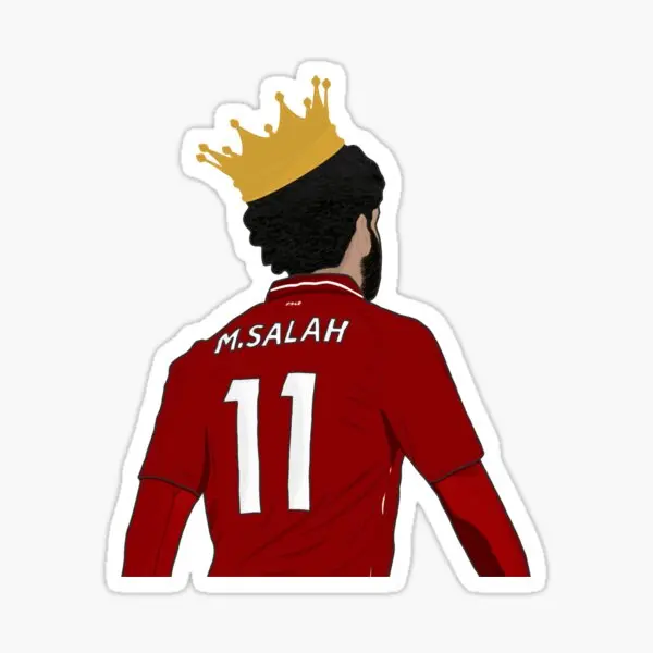 

Наклейки для бутылок с водой Mo Salah, Египетский Король, 5 шт.