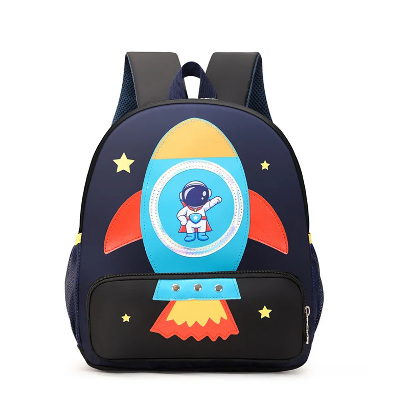 2022 Cartoon nylon School Bags For Gilrs boys Cute Kids Kindergarten SchoolBag Children preschool Backpacks kids baby Book Bag