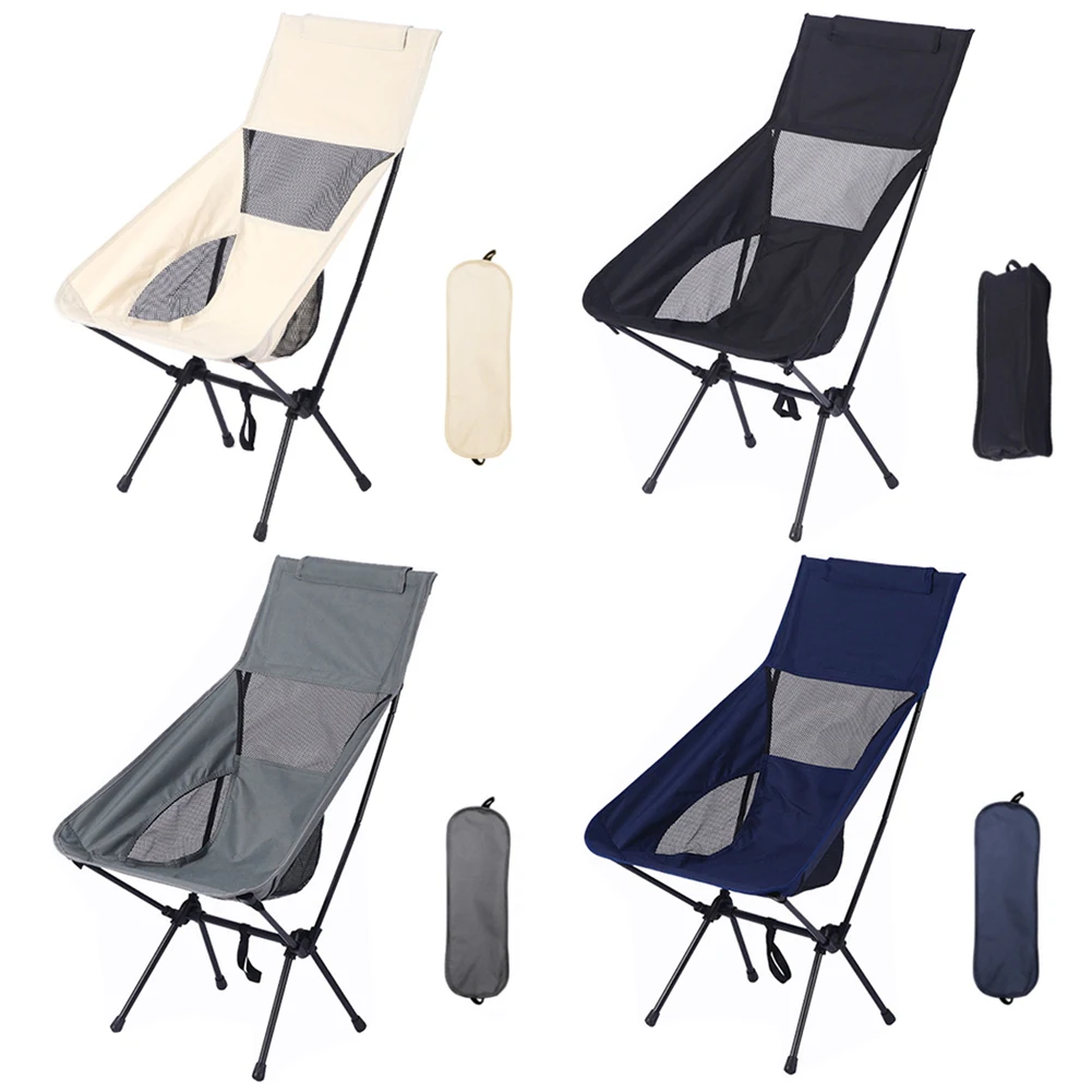 

Foldable Back Chair Universal Portable Fishing Back Chair Lightweight Comfortable Wear-resistant Outdoor Tourist Beach Supplies