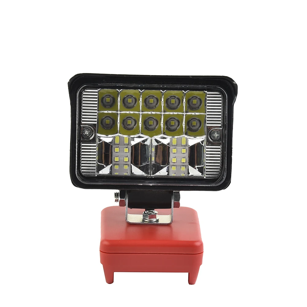 

Car LED Work Lights Flashlights Electric Torch Spotlight Power Bank For 18V-20V Li-ion Battery High Low Beam Control
