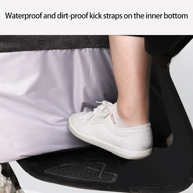 Мотоциклетное зимнее ветрозащитное одеяло для лобового стекла чехол ног скутера