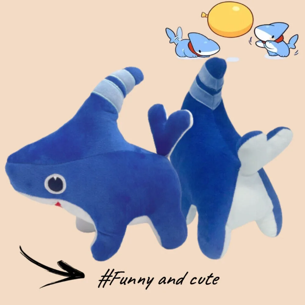 

11 дюймов ПП хлопчатобумажные детские праздничные подарки забавная кукла тканевая кукла плюшевые игрушки акула собака кукла