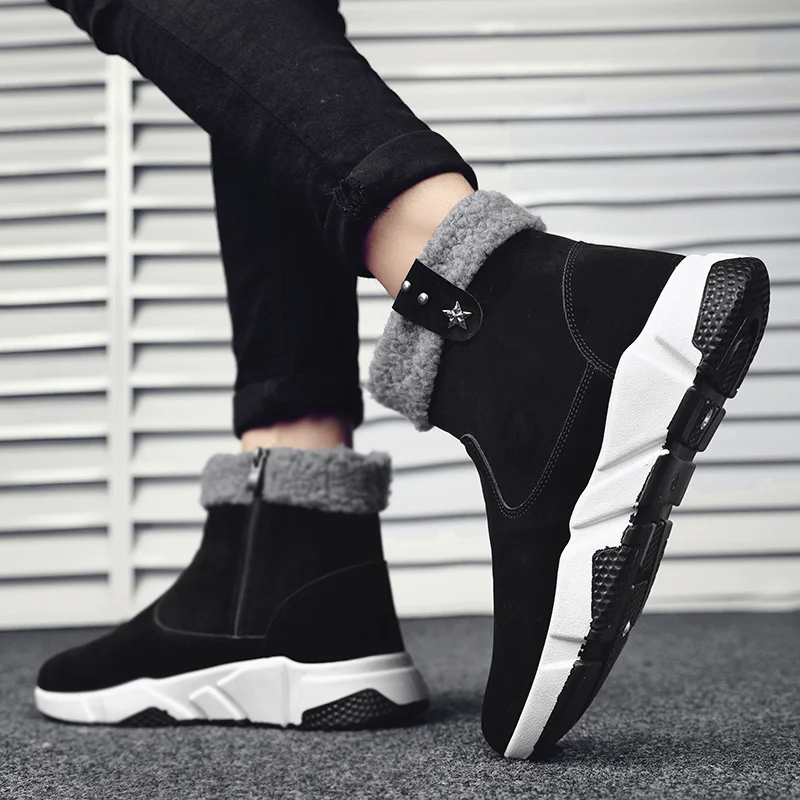 

Высокие кроссовки Chossure, Размер 10,5, мотоциклетная обувь, увеличивающие лоферы, мужские дизайнерские высококачественные мужские рабочие бот...