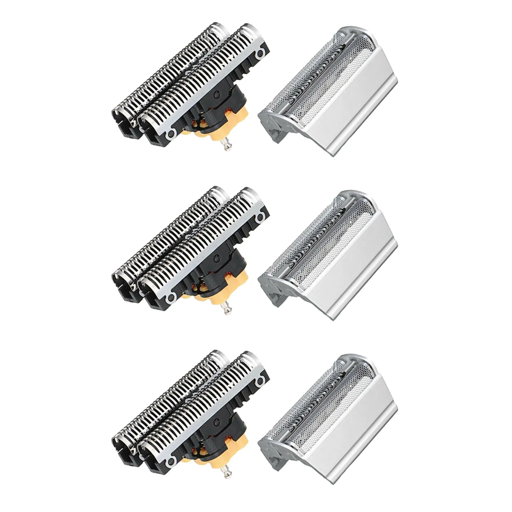 

6x Комби ножницы головка лезвия для Braun бритвы 31S 31B 5000 6000 серии 3