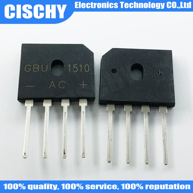 

10pcs/lot GBU1510 15A 1000V In Stock