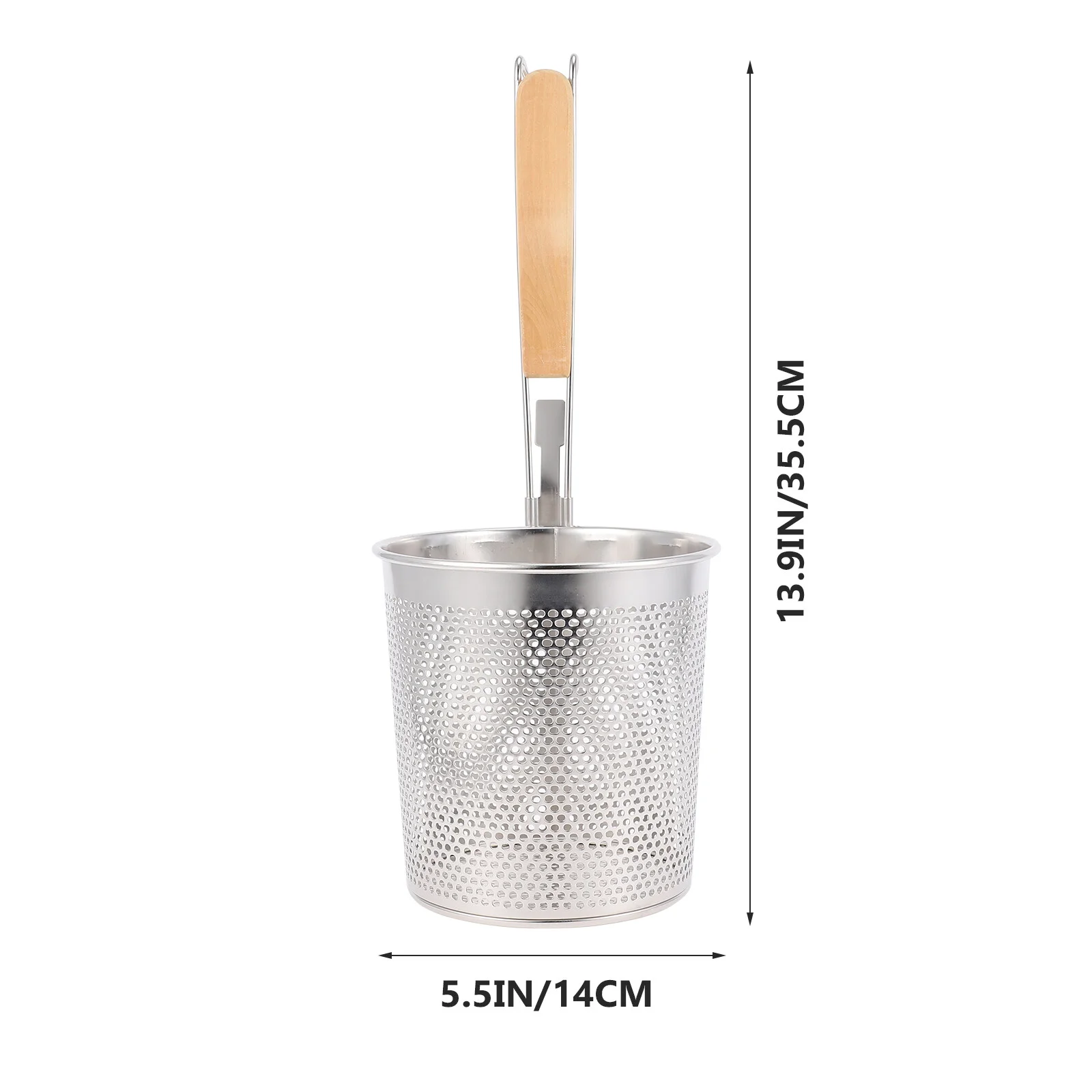 

Asia Restaurant Fry Strainer Noodle Sieve Mini Scoops Kitchen Colander Spoon Frying Oil Sifter Stainless Steel Grease