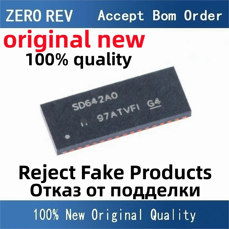

2-5Pcs 100% New TS3DV642A0RUAR SD642A0 QFN42 Brand new original chips ic