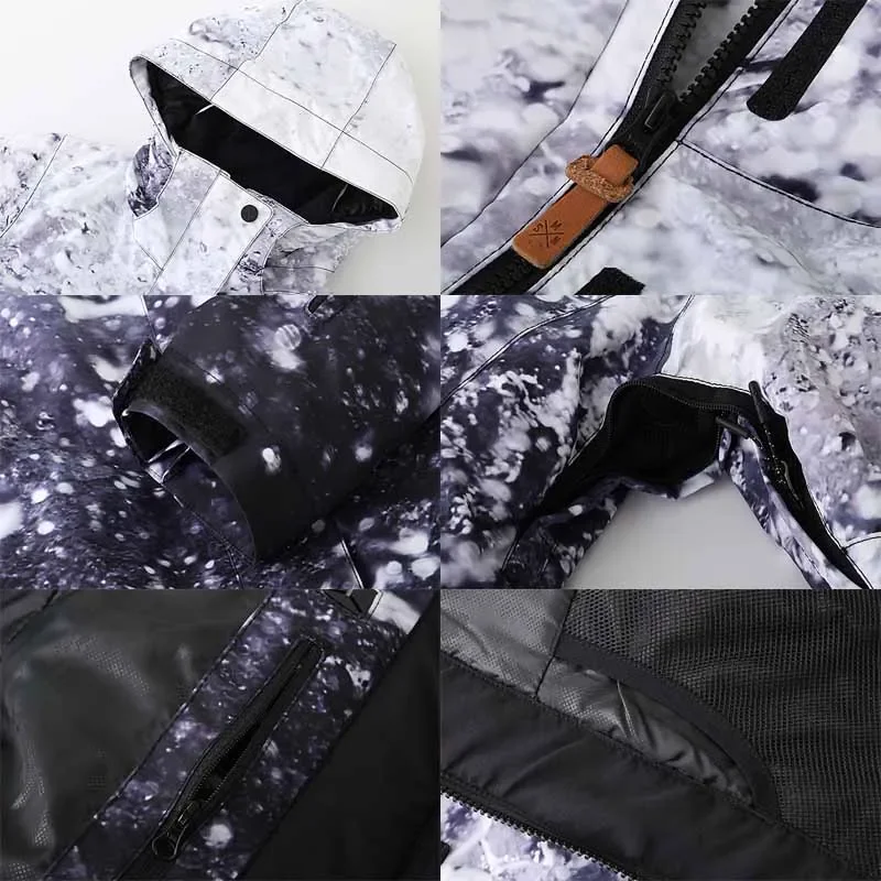 Женская водонепроницаемая куртка для сноуборда цвет в ассортименте