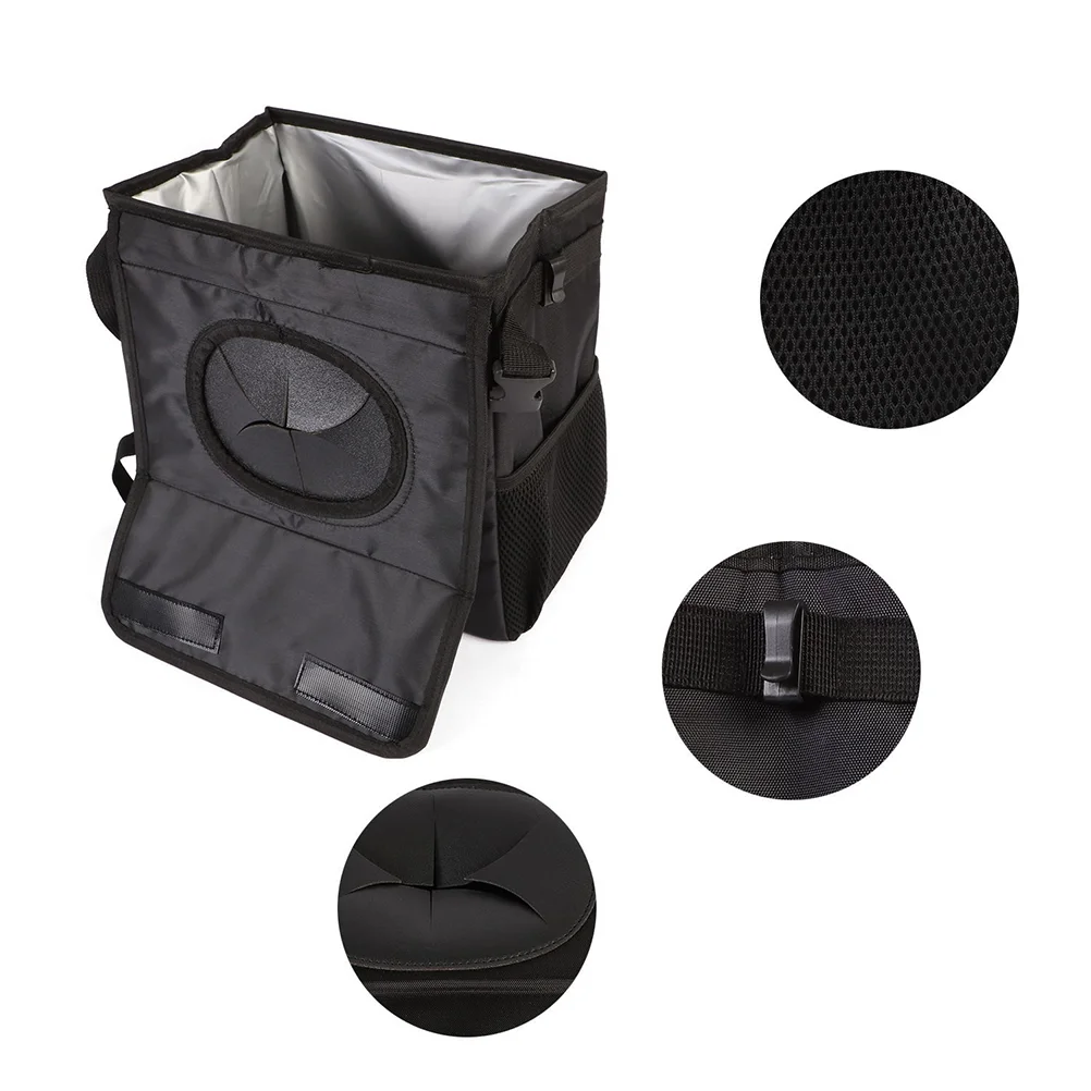 

Fruit Box Collapsible Garbage Holder Bag Garbage Bin Seat Back Cars Can Waterproof Vehicle