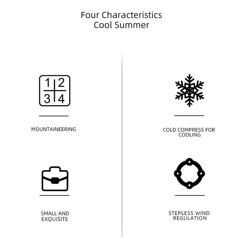 Ручной турбовентилятор Xiaomi Youpin 100 передач