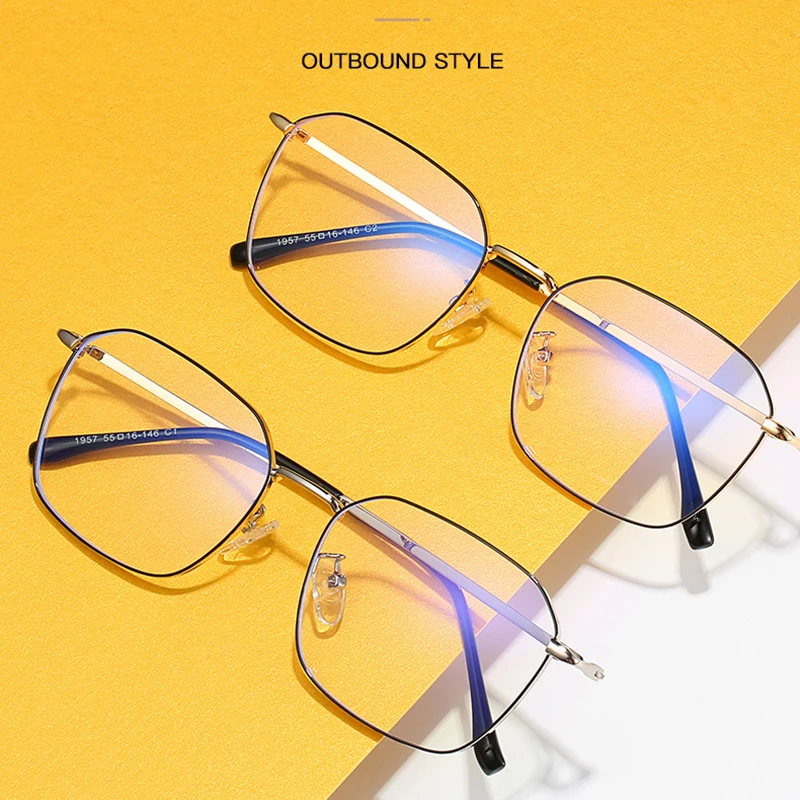 

New Blue Light Blocking Glasses Frame for Men and Women Optical Eyeglasses with Recipe Anti-Blue Ray Unisex Male and Female