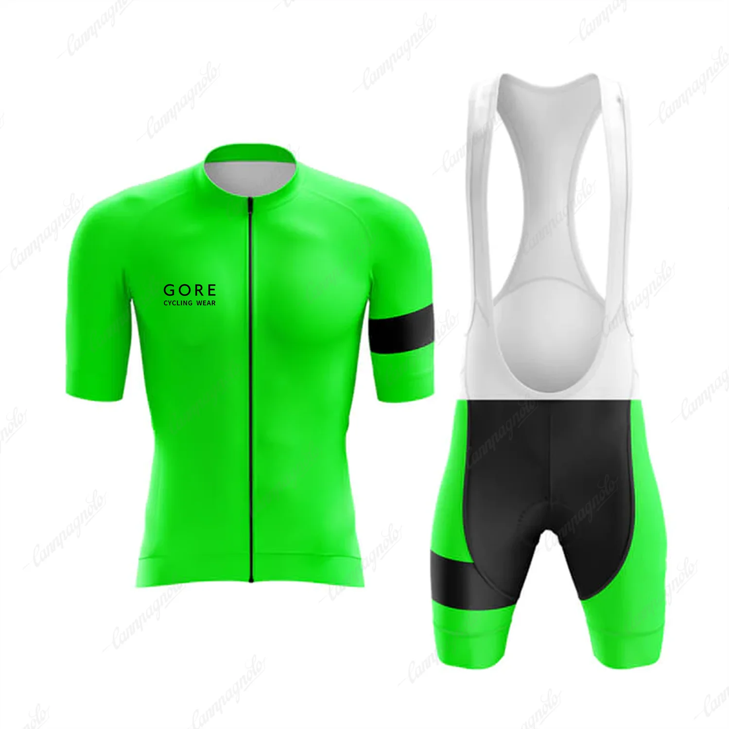 

Summer Cycling Jersey Set Men GORE Cycling Wear Breathable Bicycle Clothing Quick Dry Cycling Shirt Bib Shorts Suit MTB Bike Top