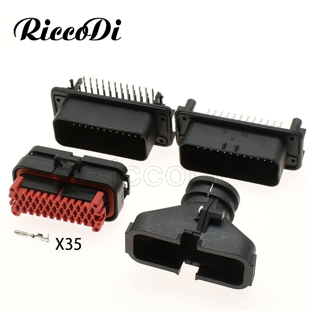 1-10 комплектов 35 контактов 776164-1 Tyco AMP женский мужской аксессуары для автомобиля