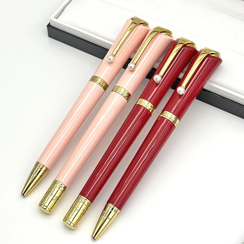 

LAN Special Edition of Monroe Black/Pink/Red Colors MB Fountain/Rollerball/Ballpoint Pen Luxury Pearl Clip Monte Great Actress