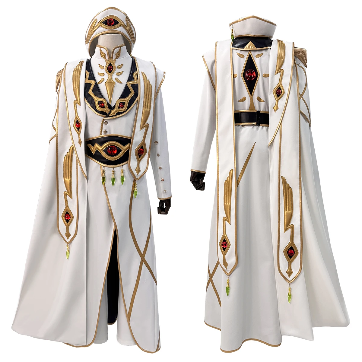 Фото HOLOUN Code Geass Lelouch of the Rebellion аниме Lelouch Lamperouge косплей костюм император униформа унисекс Cos конвенционный подарок №1