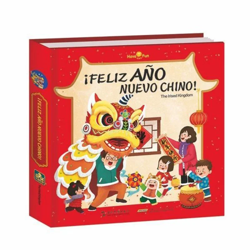 

Children Gift Happy Chinese Year 3D Pop Up Picture Books Children Book Spanish Books English Book For Kids Libros Livros Libros