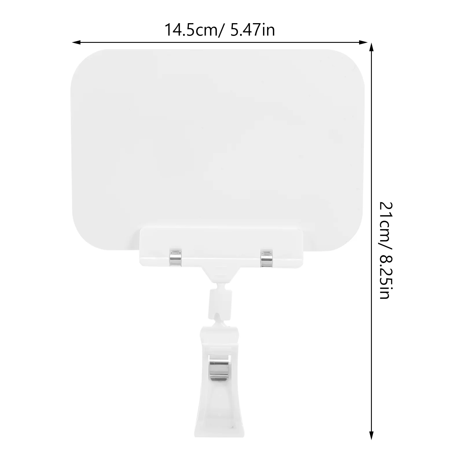 10 шт. ценник на товар держатель для знака зажим подставка дисплея этикетка из ПВХ