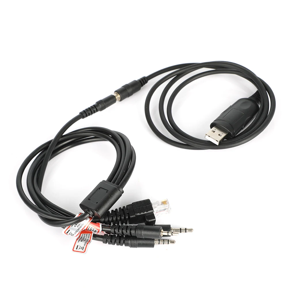 Gtwoilt 8 in 1 Programming Cable for Motorola PUXING BaoFeng UV-5R for Yaesu for Wouxun Hyt for Kenwood Radio Car Radio