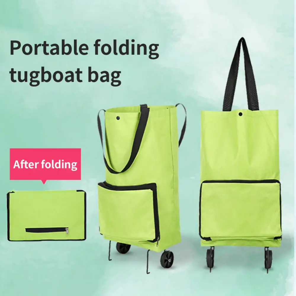 

Trolley Bag Convenience Convenient Lightweight Durable Supermarket Popular Eco-friendly Grocery Bags Foldable Grocery Shopping