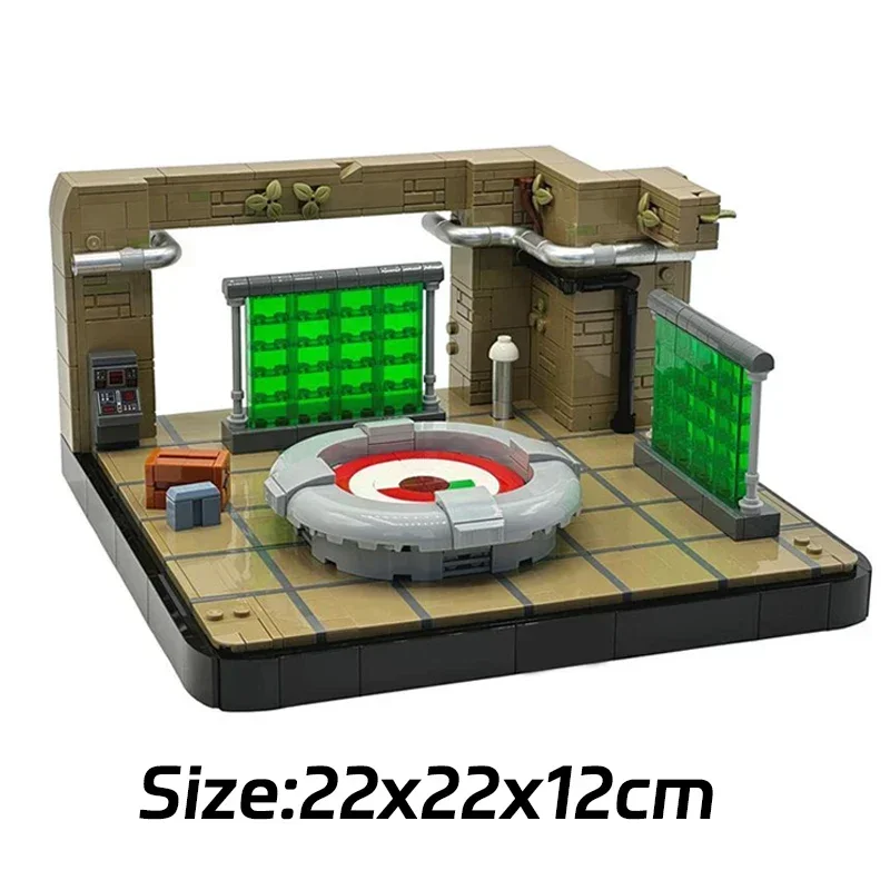 Звездная модель фильма Moc строительные кирпичи база для посланий стратегический
