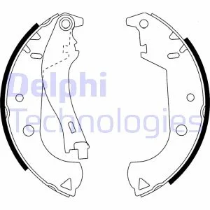 

Rear brake pad for LS1916