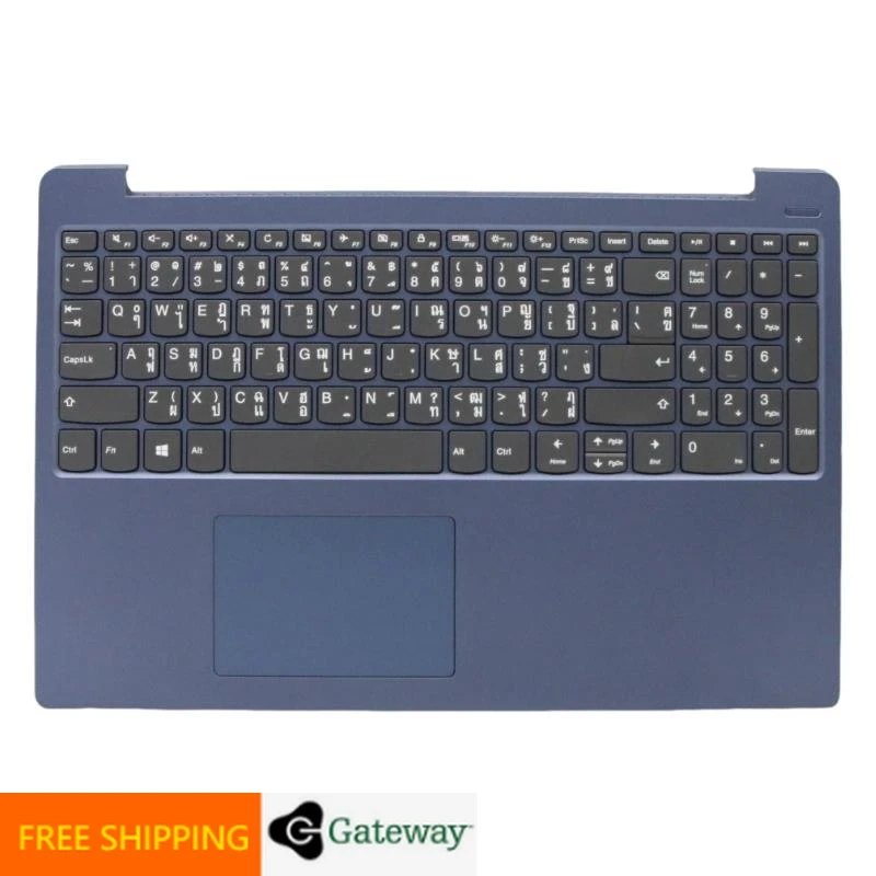 TH Тайский синий верхний чехол для клавиатуры упор рук Lenovo Ideapad 330S 15 15IKB 15AST 15ARR