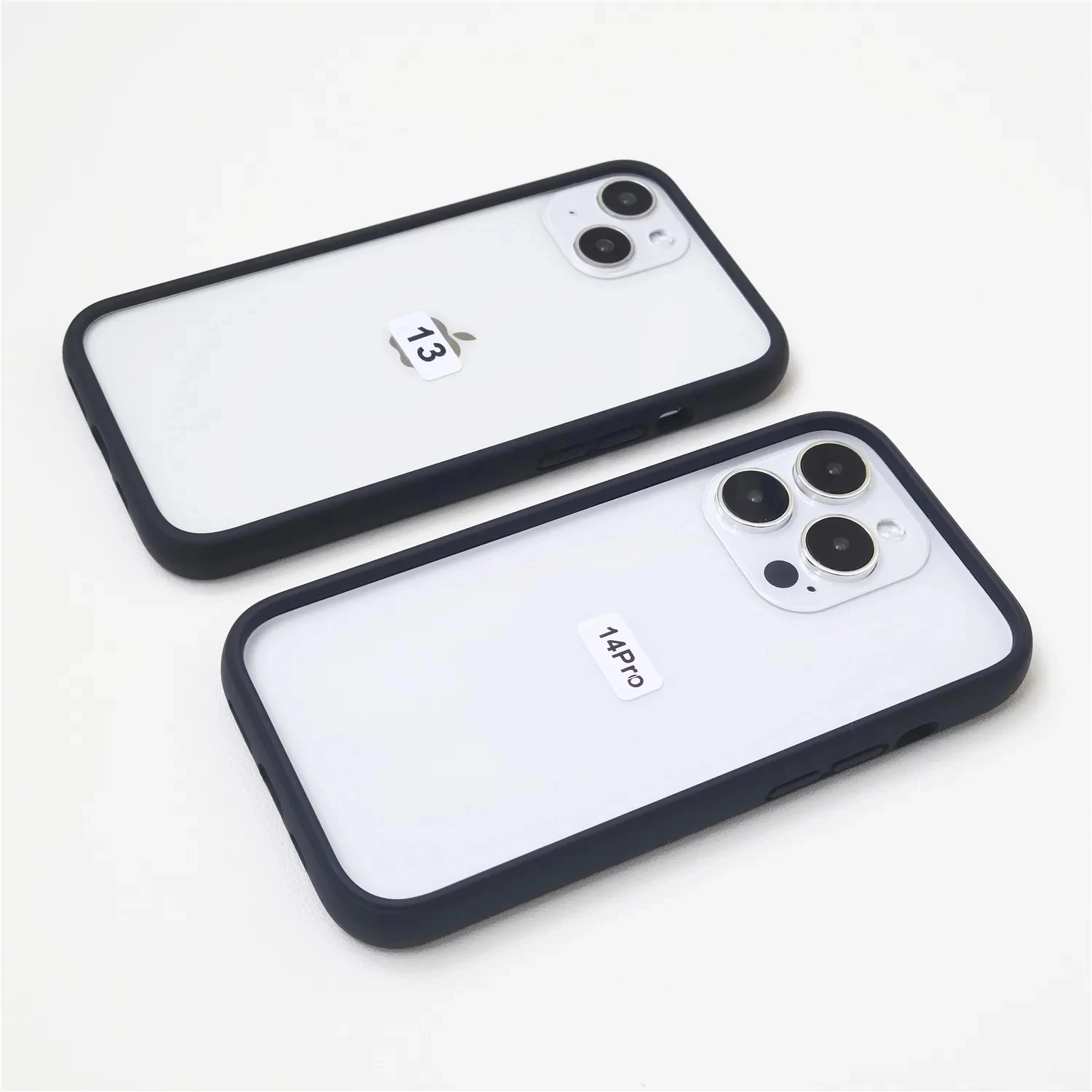 Top Liquid Silicone Bumper Original Side Phone Case for iPhone 14 Pro Max 14 Plus 14 Pro Mini Gel Candy Color Soft Frame Case