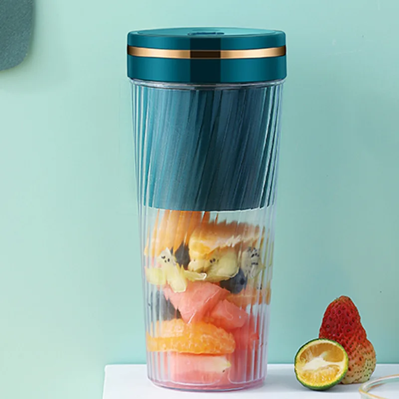 

350ml Mini Portable Juicer Multifunctional Fruit Milk Shake Cup Juicer Wireless Charging Juicing Cup Breakfast Drinkware cup