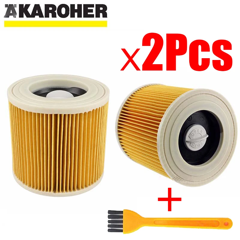 

Air Dust Filters For Karcher Vacuum Cleaners Parts Cartridge HEPA Filter WD2250 WD3200 MV2 MV3 WD3 Filter Parts High Quality