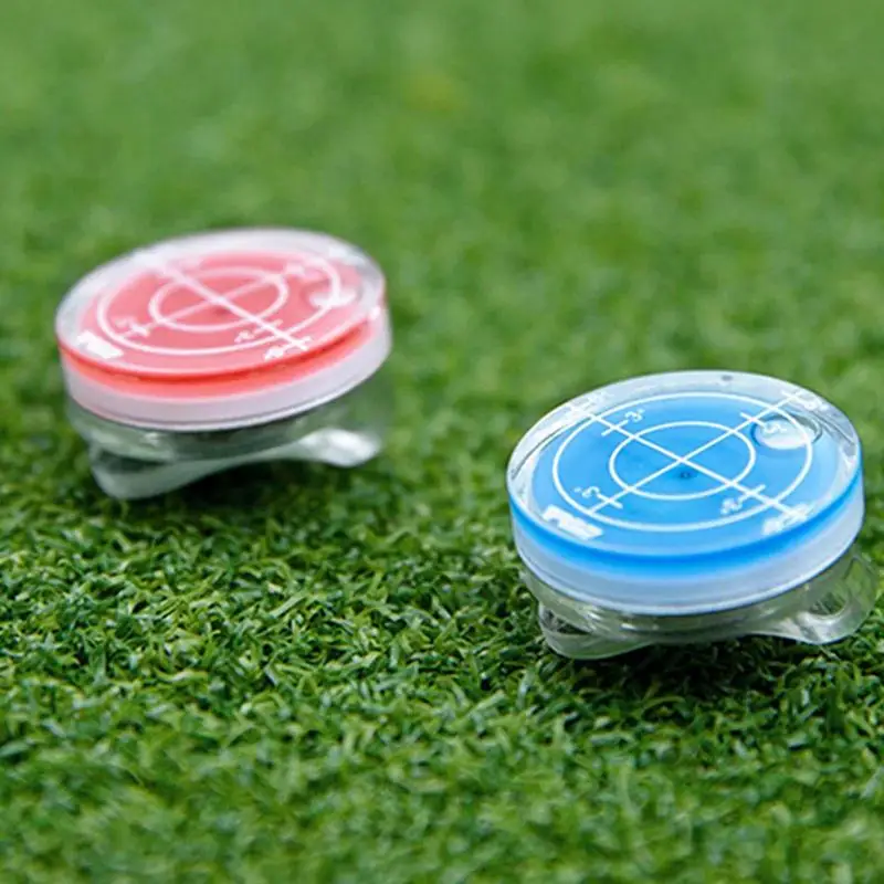 

Golf Marker Level Golf Hat Clip Plastic Golf Club Hat Caps Clip With Detachable Magnetic Ball Marker Golf Accessories