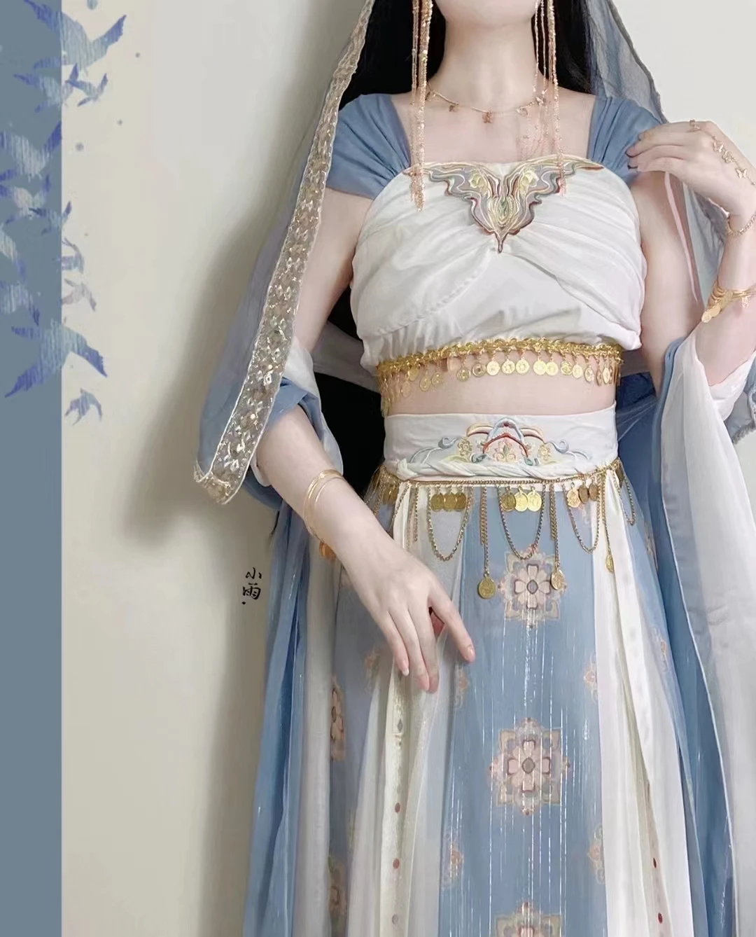 Платье принцессы Dunhuang Feitian костюм Luo Zhiyu Han китайский стиль Западный экзотический