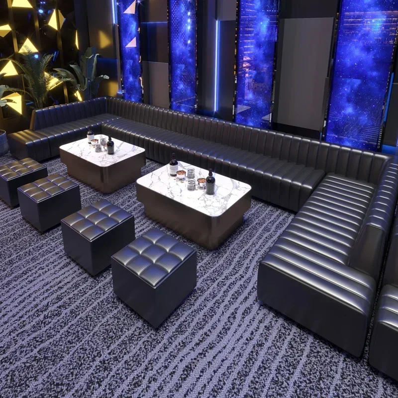 Диван KTV комбинированная музыка тихая барная коробка U-образный угловой