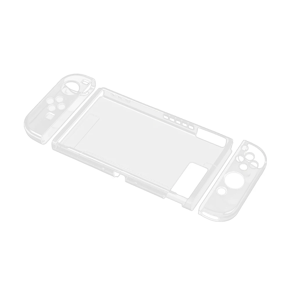 

Soft TPU Clear Shell Case Cover Frame Crystal Clear Case for NS Switch Game Console Controller Accessories Cover